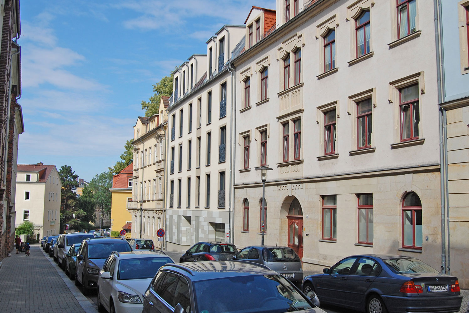 Mehrfamilienhaus als Lückenbebauung Dresden Plauen