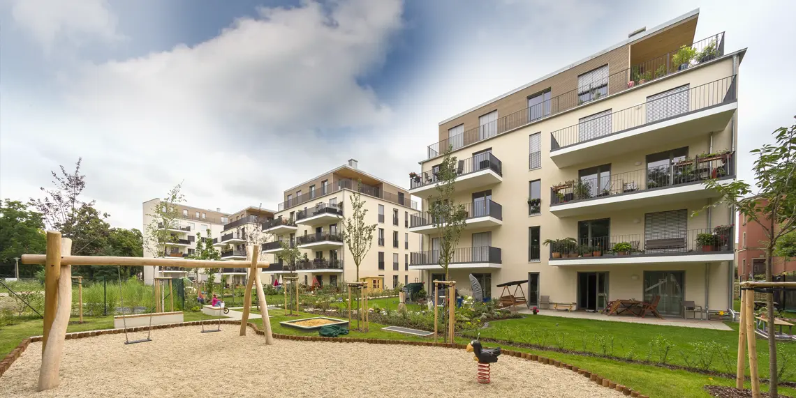 Holzbau Geschosswohnungsbau in Dresden