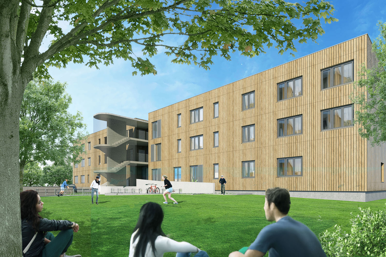 Holzmodulbau - Unterkünfte