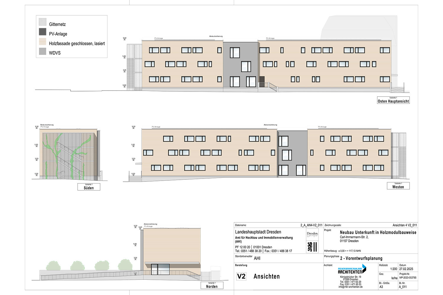 Holzmodulbau - Unterkünfte